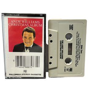 The Andy Williams Christmas Album Holiday Audio Cassette Tape